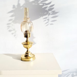 ABO RANDERS Messing Rauchglas Tischlampe made in Denmark mid century Glühbirne Lampe Dansish Design vintage Schreibtisch Lampe Rarität