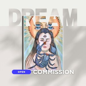NUOVO • Commissione artistica di acquerello DREAM