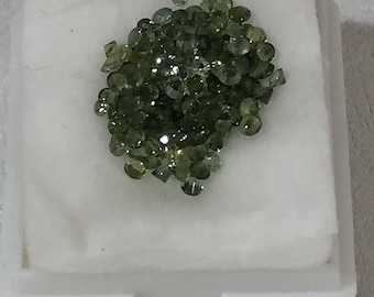 1.75 mm,  Pr. Of Thai Green Sapphire Round