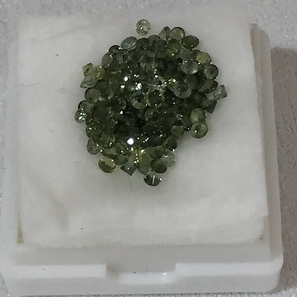 1.75 mm,  Pr. Of Thai Green Sapphire Round