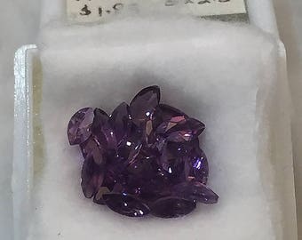 5 x 2.5mm,Uraguay Purple Amethyst-Marquis