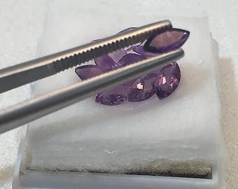 6 x 3mm, Purple Amethyst-Marquis