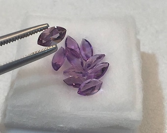 6 x 3mm, Purple Amethyst-Marquis