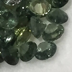 2.75 mm,Thia Green Sapphire-Diamond