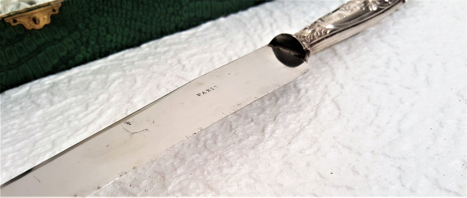 French Antique Silver Ladle Knife and Fork / French Antique Etsy