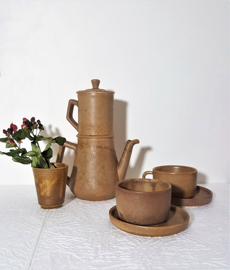 Clay Tea Service / Clay Teapot / Clay Cups / Complet Tea Etsy UK