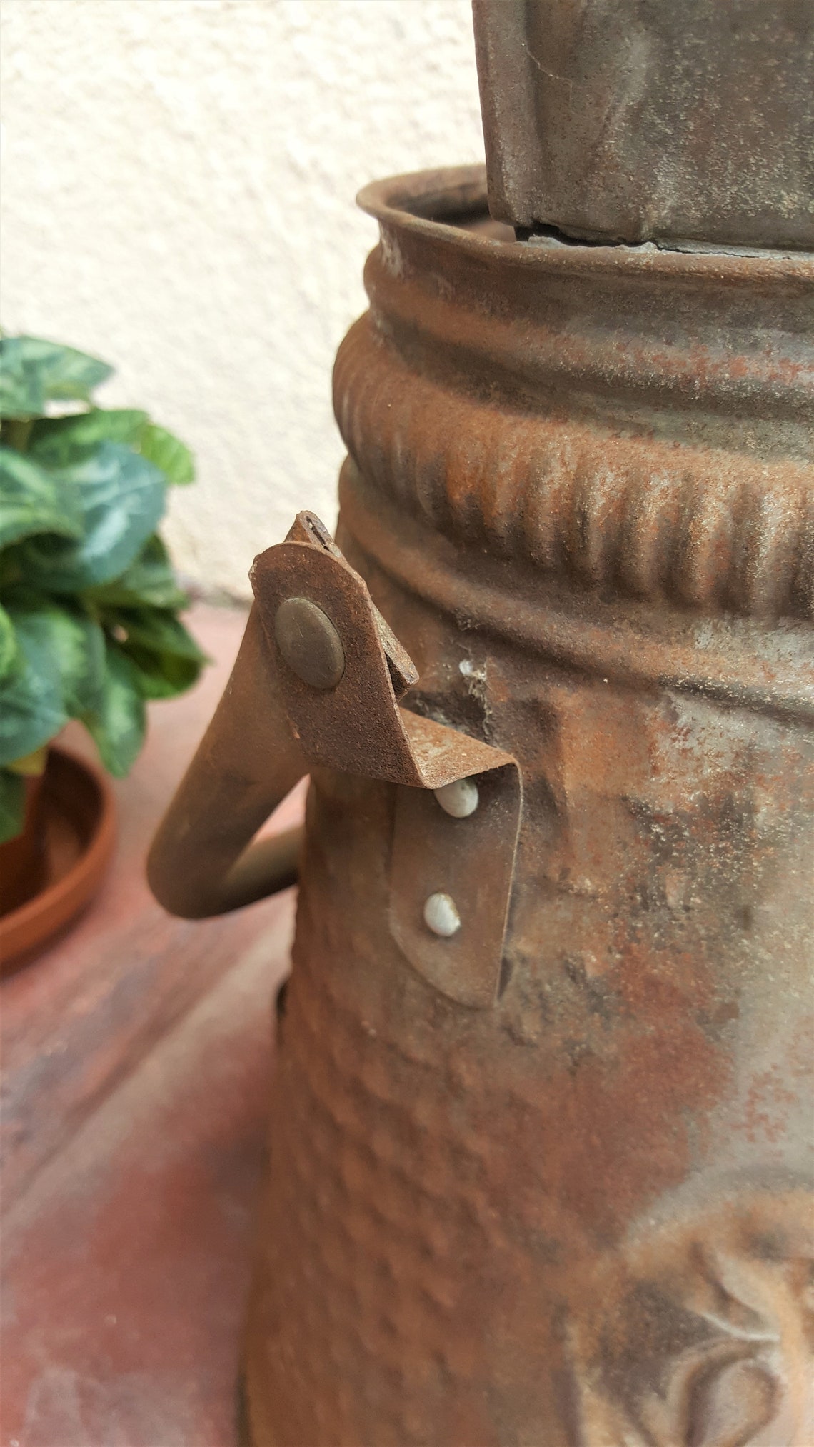 Vintage Metal Coal Bucket Hammered Brass / Home Decoratin / Etsy