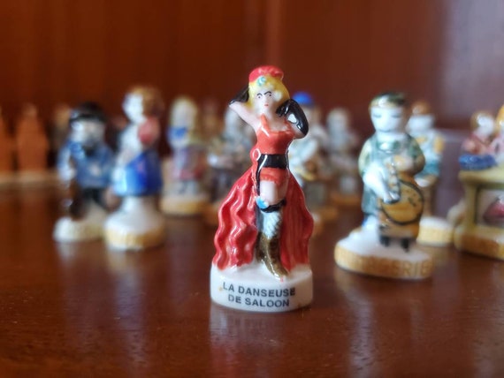 Feves De Galette De Rois / French Tradional Mini Sculptures / Ceramic  Sculptures 