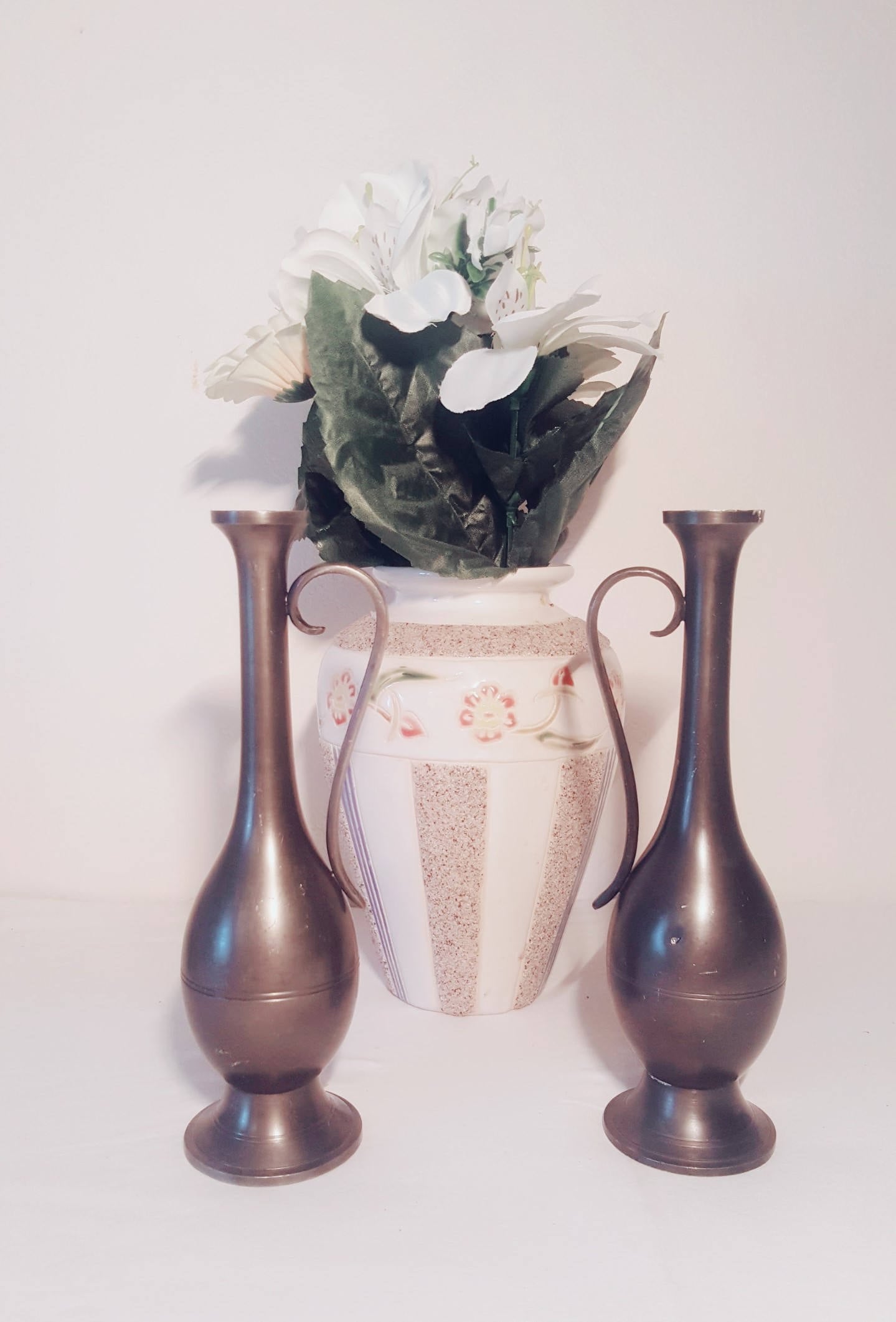 Nice Vintage Jug Of Etain Bryard