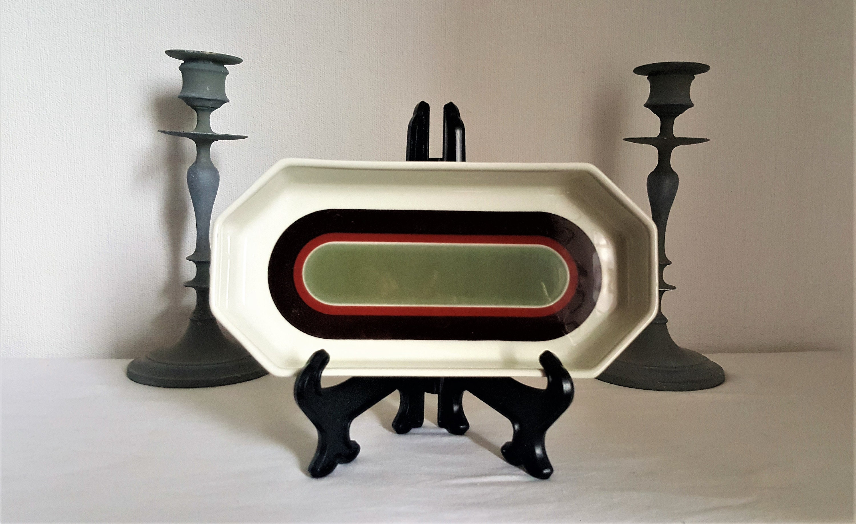 Vintage Tetrahedral Bowl For Apetaisers/Vintage Ashtray/Villeroy&bosh/ Avant-Garde/Made in Luxembour