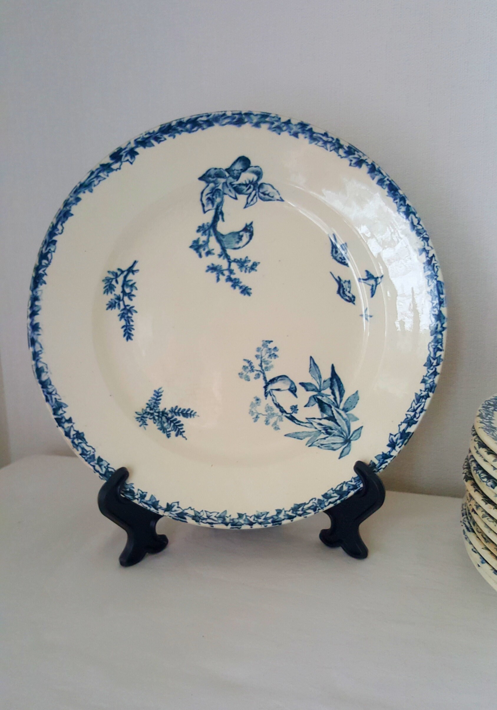 Nice Vintage French Dish/Terre de Ferre H B&cie/ Plate