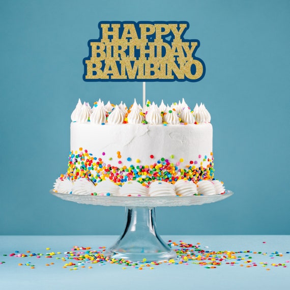 Joyeux Anniversaire Bambino Gateau Topper Martin Goodman Etsy Joyeux Anniversaire Bambino Gateau Topper Martin Goodman Etsy