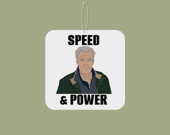 Clarkson Car Freshener || Clarkson Farm Illustration Car Accessories || Clarkson Funny Quote || Gifts For Dad
