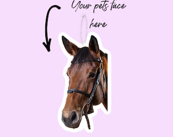 Your Horse Car Freshener || Equestrian Car Freshie || Personalised Horse Car Freshener || Horsey People Truck Freshie