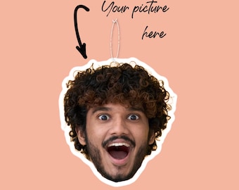Personalised Car Freshener || Face Car Freshie || Partners Face Car Freshener || Custom Car Freshener || Car Accessories || Photo Freshie