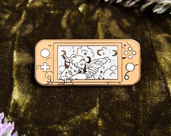 Pin esmaltado Little Angel para Nintendo Switch / Regalo acogedor para gamers