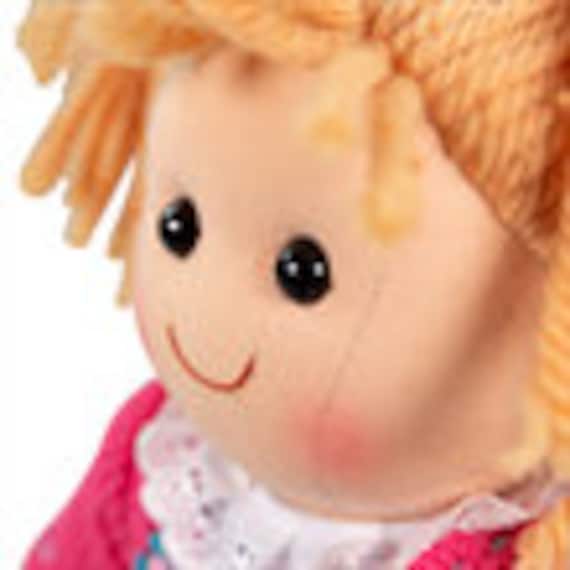 My first sales rag doll