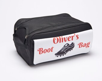Personalised Football Boot Bag with Carry Handle Personalised Football Boot Bag with Carry Handle
