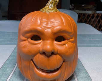 ヴィンテージ ハロウィン 陶器型 かぼちゃ 擬人化 ジャック・オー