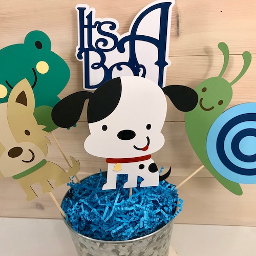 Frogs Snails and Puppy Dog Tails Baby Shower Banner Boys Etsy