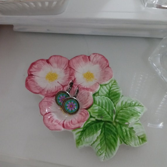 Trinket Tray Granny Chic Vintage Cottagecore Flowe