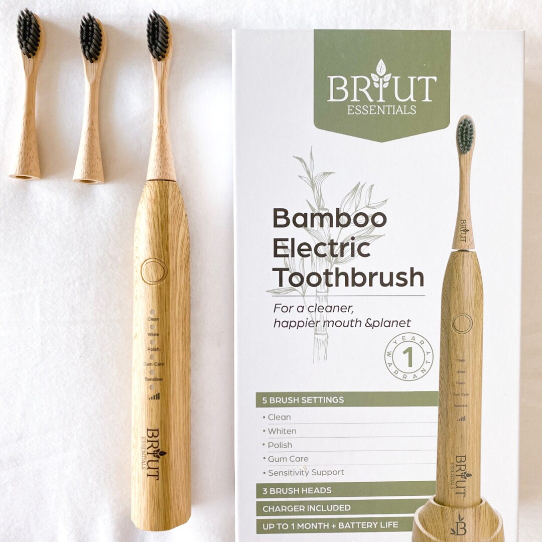 Are Sonicare Toothbrushes Waterproof BAMBOO electric Sonicare Toothbrush, Sustainable Teeth Cleaning
