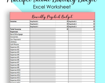 income tracker etsy