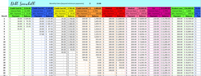 Debt Snowball Software For Mac