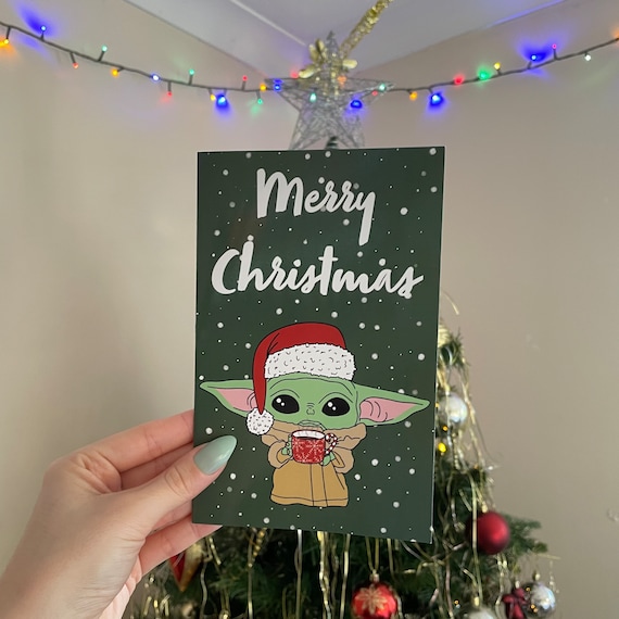 Grogu Christmas Card