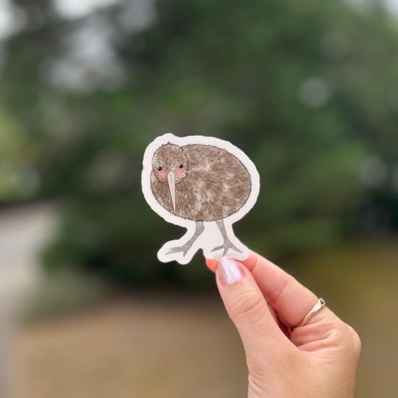 New Zealand Kiwi Bird Sticker
