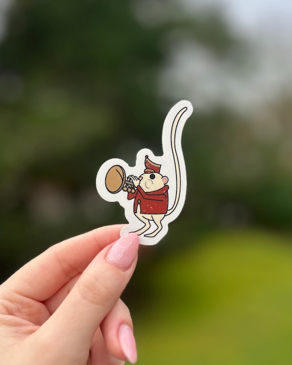 Coraline Jumping Mouse Sticker