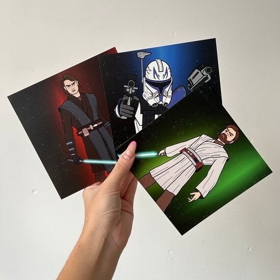 Clone Wars Trio Print Bundle