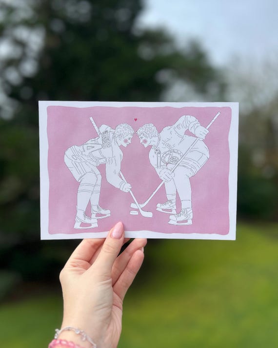 Heated Rivalry A5 Print