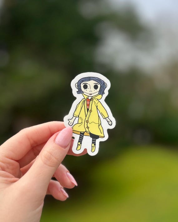 Coraline Doll Sticker