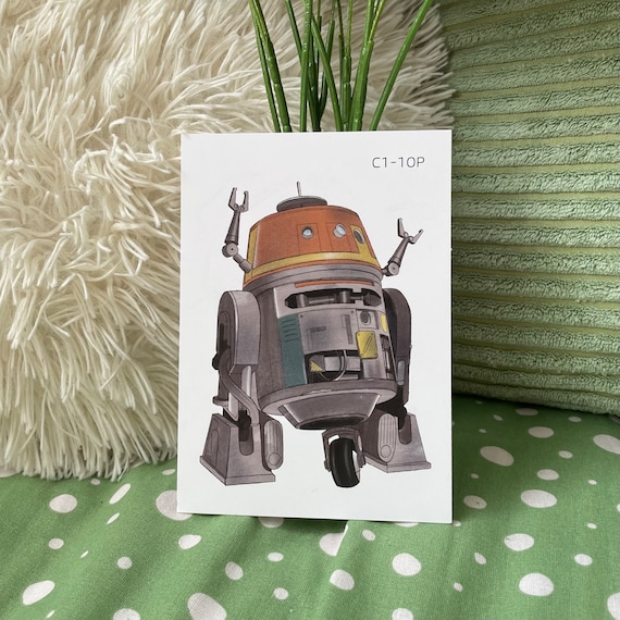 Rebels Chopper/C1-10P A6 Print