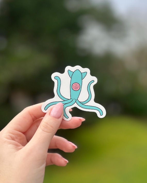 Coraline Squid Sticker