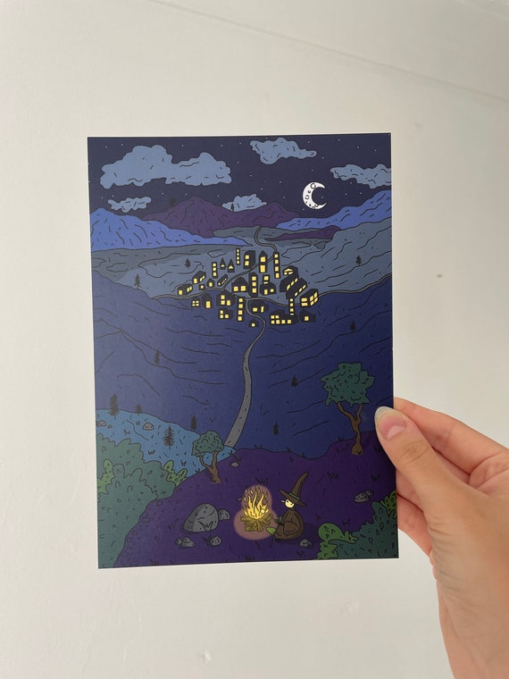 The Wanderer A5 Print