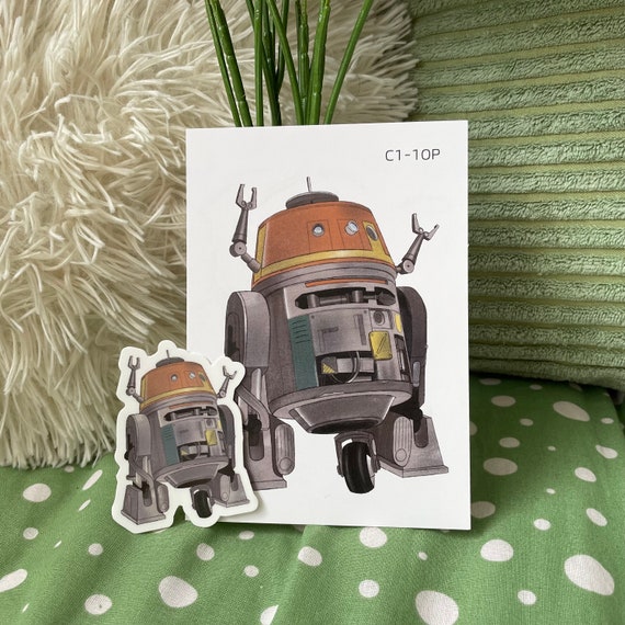 Rebels Chopper/C1-10P A6 Print & Sticker Bundle