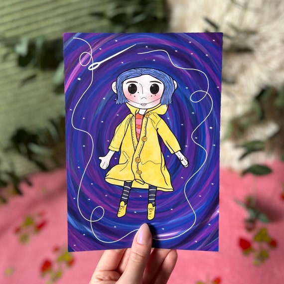 Coraline Doll A5 Print