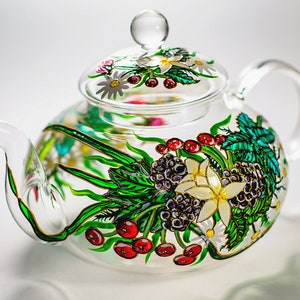Original handmade mosaic glass tea warmer glass teapot set ocean theme  design teapot set - Shop Handspirit mosaic workshop Teapots & Teacups -  Pinkoi