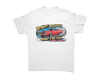Detroit Dragway® Detroit's Big Track BEEE THERE Image on Front