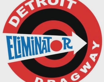 Detroit Dragway Eliminator Decal/Sticker