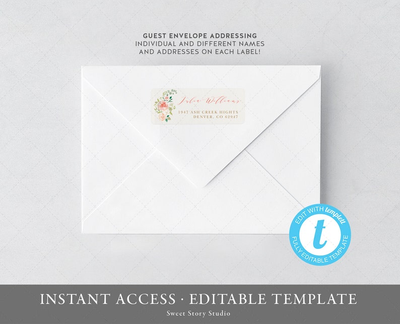 5.5 x 8 envelope address template 5.5 x 8 envelope address template