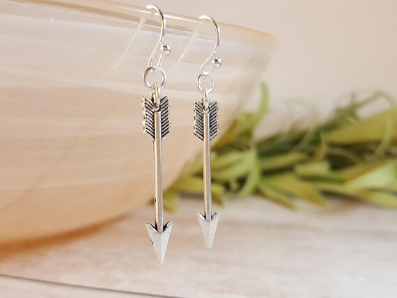/"nuevo/" 925 Sterling plata estrella aretes pendientes