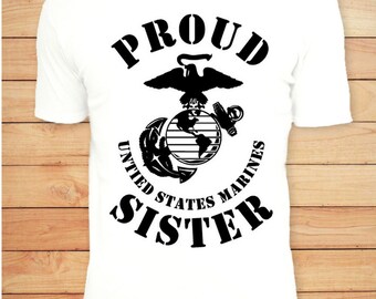 Free Free Proud Marine Sister Svg 860 SVG PNG EPS DXF File
