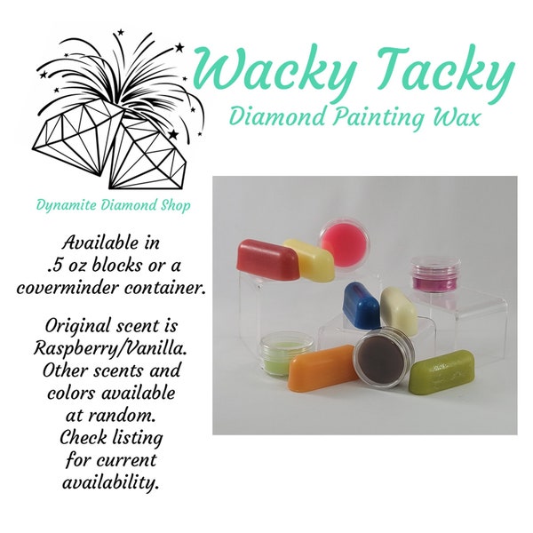 Cera para pintar diamantes - "Wacky Tacky"