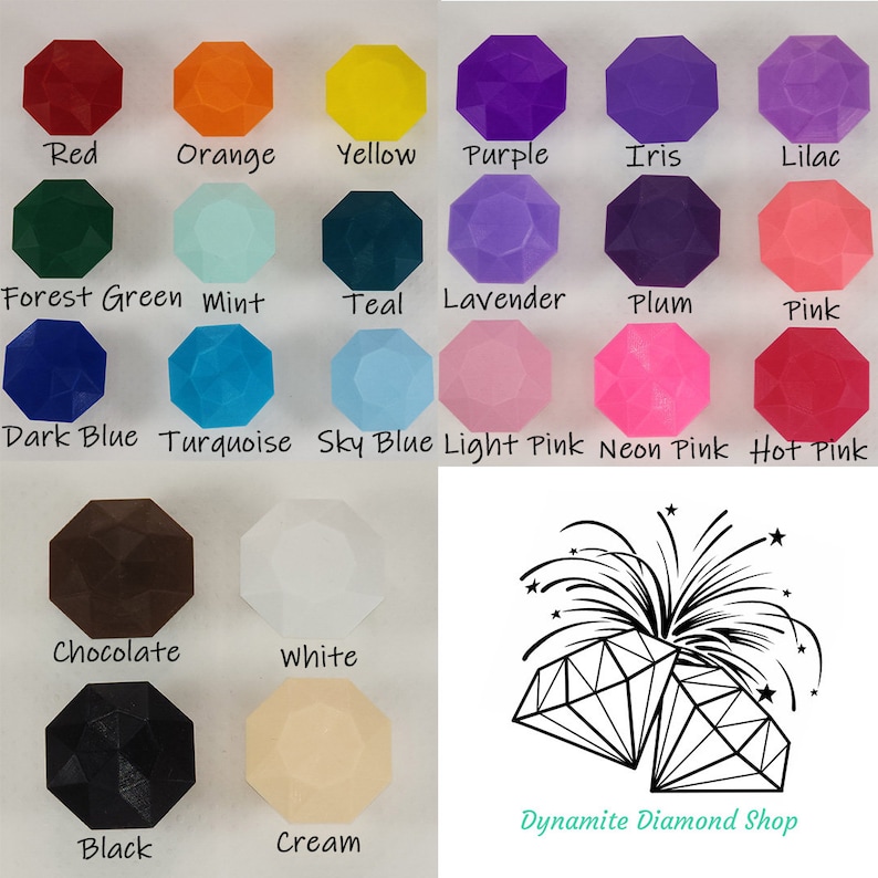 3D Printed No-Roll Diamond Painting Pen image 2