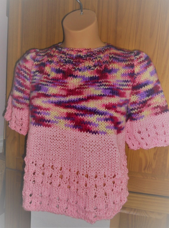 dressy pink sweater