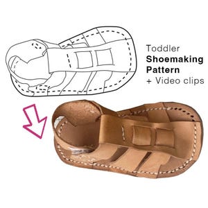 Mädchen Jungen Kleinkind Leder Sandale Muster Tutorial Videos