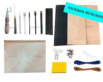 Shoe Making Kit to Make Your Own Leather Shoes at Home.